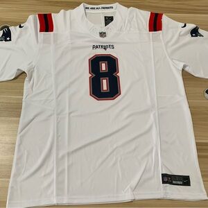 💘Stefon Diggs White Vapor Stitched Jersey